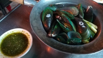 หอยแมลงภู่อบ