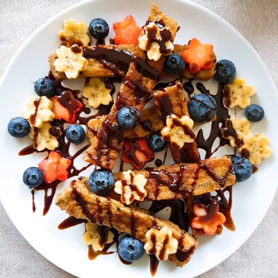วิธีทำ French Toast Sticks วิธีทำ French Toast Sticks