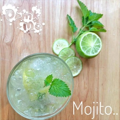 โมจิโต้มะนาว+สะระแหน่ ซ่าบซ่าส์ โมจิโต้มะนาว+สะระแหน่ ซ่าบซ่าส์