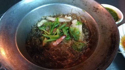 กุ้งอบวุ้นเส้น