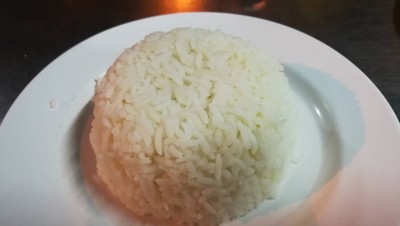 ข้าวเปล่า (เกือบจะแข๊ง)