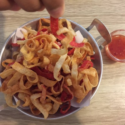 ปูอัดทอด