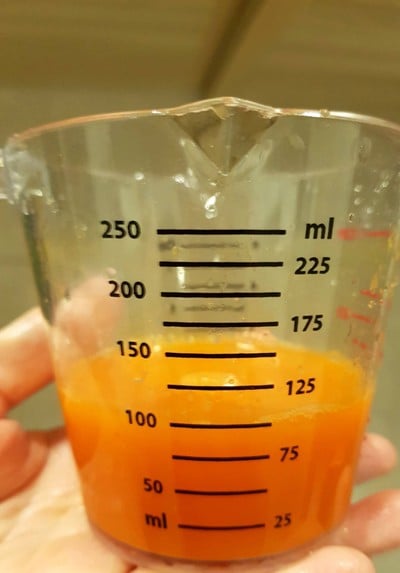 วิธีทำ น้ำผักผลไม้สีส้มมม วิธีทำ น้ำผักผลไม้สีส้มมม