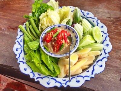 หลนปลาอินทรีย์หมูสับ