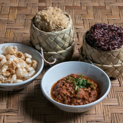 เมนูของร้าน เฮือนใจ๋ยอง เชียงใหม่