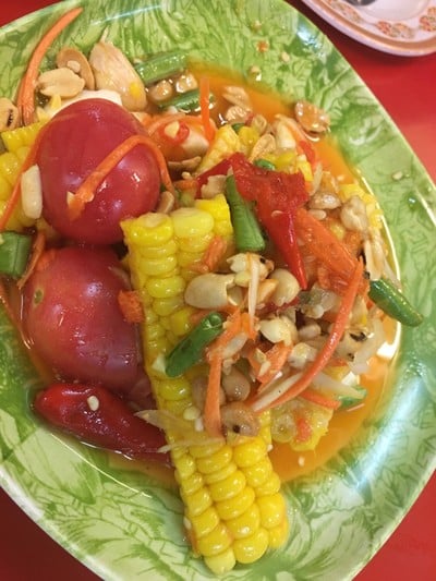 เมนูของร้าน ส้มตำเจ๊อ้อย จุฬา 20
