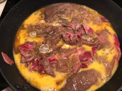 วิธีทำ ข้าวหน้าเนื้อใส่ไข่