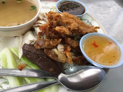 ข้าวมันไก่ผสม