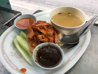 ข้าวมันหมูอบ