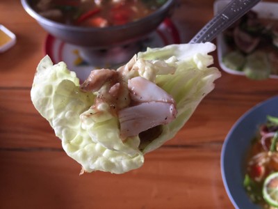 น้ำพริกกะปิเนื้อปู