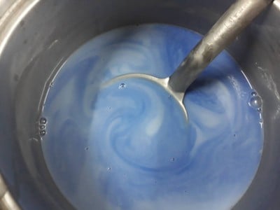 วิธีทำ ขนมชั้น (อัญชัน)