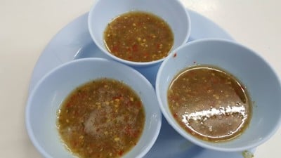 เมนูของร้าน ทะเลเผาบางอ้อ บางอ้อ