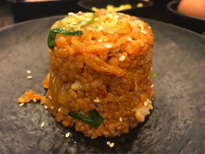 ข้าวผัดกิมจิ