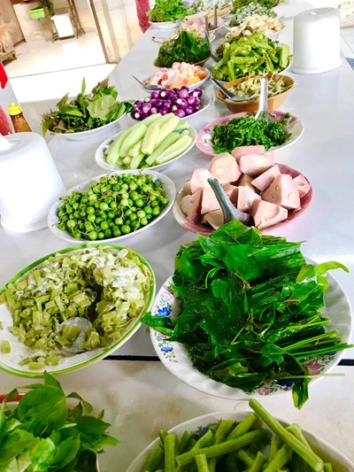 ผักสด ผักดอง