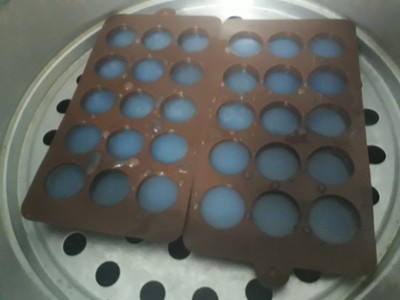 วิธีทำ ขนมชั้น (อัญชัน)