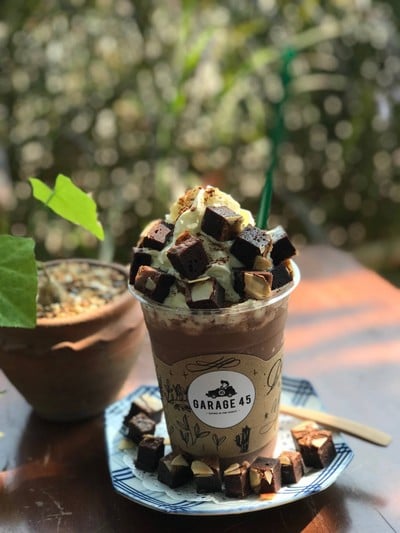 เมนูของร้าน Garage 45