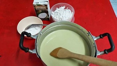 วิธีทำ ขนมเปียกปูนกะทิสด