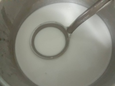 วิธีทำ เปียกปูนใบเตยกะทิสด