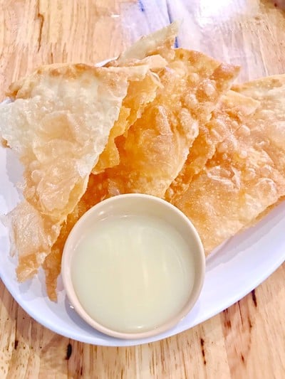 เมนูของร้าน โรตีโกบัง