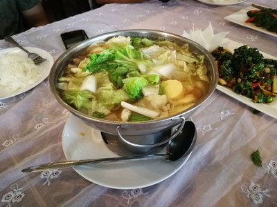 แกงจืดเต้าหู้หมูสับ