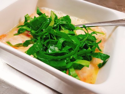 วิธีทำ ไข่ตุ๋นผักขมทรงเครื่องหมูสับ วิธีทำ ไข่ตุ๋นผักขมทรงเครื่องหมูสับ