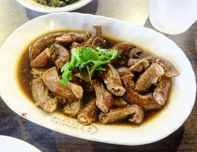 Braised pig's Intestine
