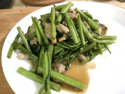 ผัดผักบุ้ง ผัดผักบุ้ง