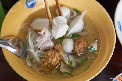 ลูกชิ้นปลานายเงี๊ยบ (Naingieb Fish Ball Noodle) บางขุนนนท์ ลูกชิ้นปลานายเงี๊ยบ (Naingieb Fish Ball Noodle) บางขุนนนท์
