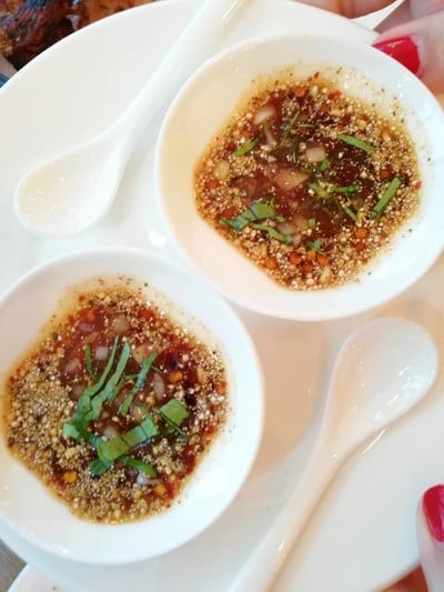 แจ่วกินกับไก่ย่าง