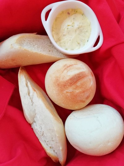 Complimentary bread