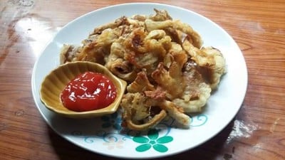 เห็ดนางฟ้าทอดกรอบ