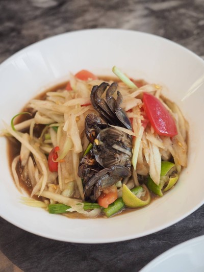 ส้มตำปูปลาร้า