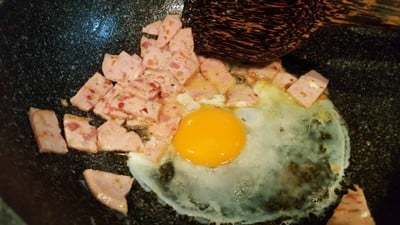 วิธีทำ ข้าวผัดแฮม