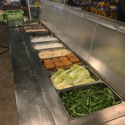 เมนูของร้าน จ๊อบแจ๊บ บุฟเฟ่ต์หมูกระทะทอง