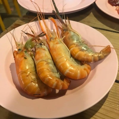 เมนูของร้าน จ๊อบแจ๊บ บุฟเฟ่ต์หมูกระทะทอง