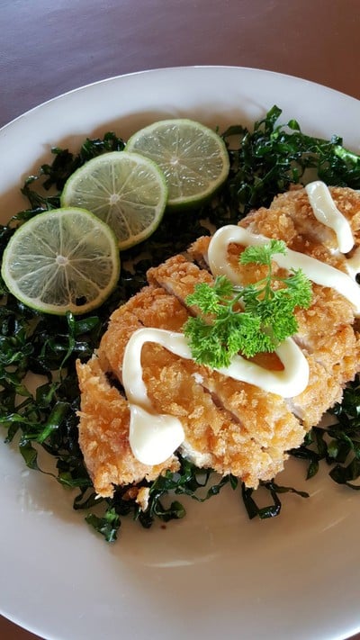 วิธีทำ ไก่กรอบซอสครีมมะนาว วิธีทำ ไก่กรอบซอสครีมมะนาว