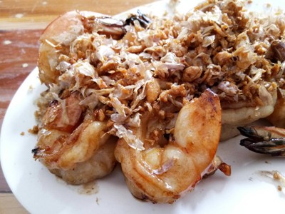 กุ้งทอดกระเทียม
