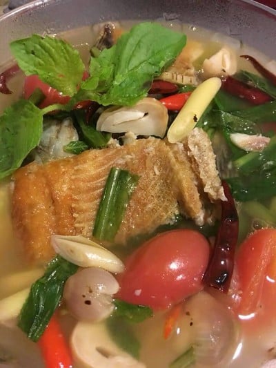 ต้มโคล้งปลากรอบ