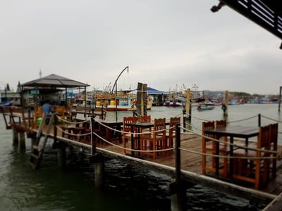 บรรยากาศ ปรานนที ซีฟู้ด