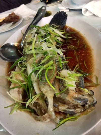 ปลาบู่นึ่งซีอิ้ว