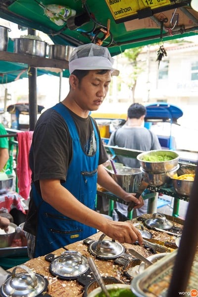 ขนมถังแตกป้าติ๋ม (ป้าติ๋มศิริราช) ตลาดวังหลัง
