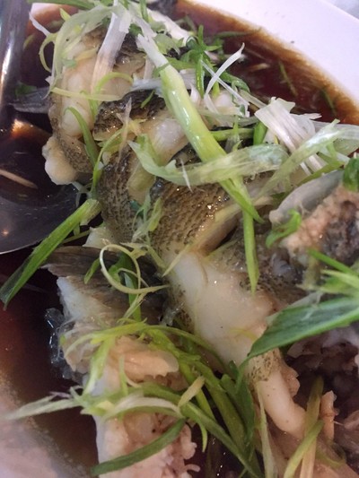 ปลาบู่นึ่งซีอิ้ว