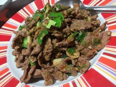 เก้งผัดกระวาน