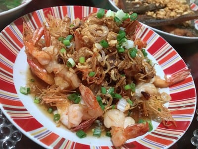 กุ้งซอสมะขาม