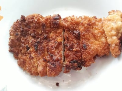 หมูทอดชุบเกล็ดขนมปัง