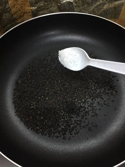 วิธีทำ กล้วยงาคั่ว