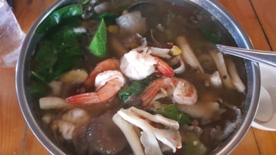 แกงเลียงกุ้งสด