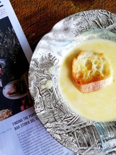 CREAMY SWEET CORN SOUP