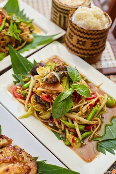 เมนูของร้าน ร้านลาบสมจิตร ปากช่อง ปากช่อง