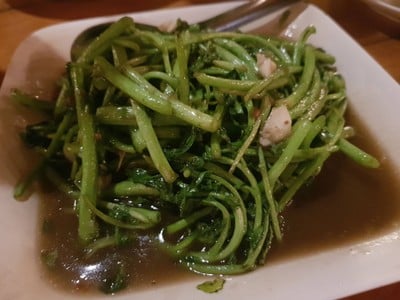 ผัดผักน้ำ